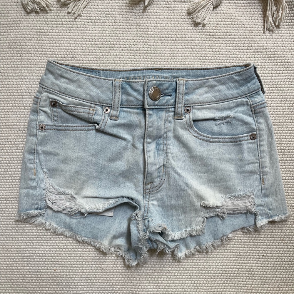 American Eagle Size 00 Super Stretch Jean shorts